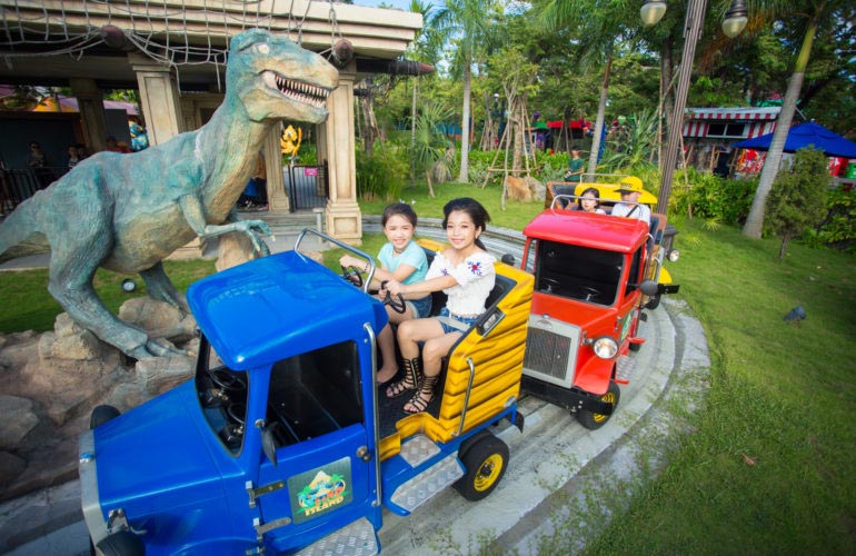 Trò chơi Dino Island công viên Châu Á