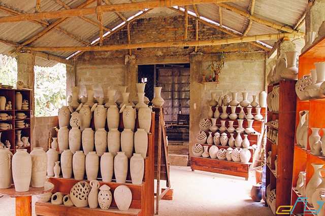 làng nghề thủ công ghốm phước tích nổi tiếng ở huế