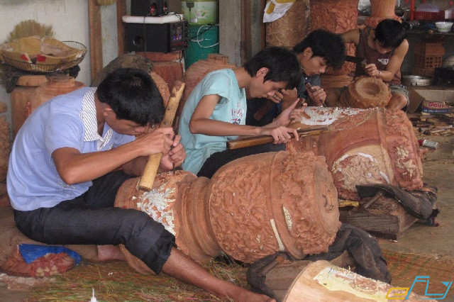 làng nghề truyền thống nổi tiếng tại Hà Tĩnh làng mộc thái yên